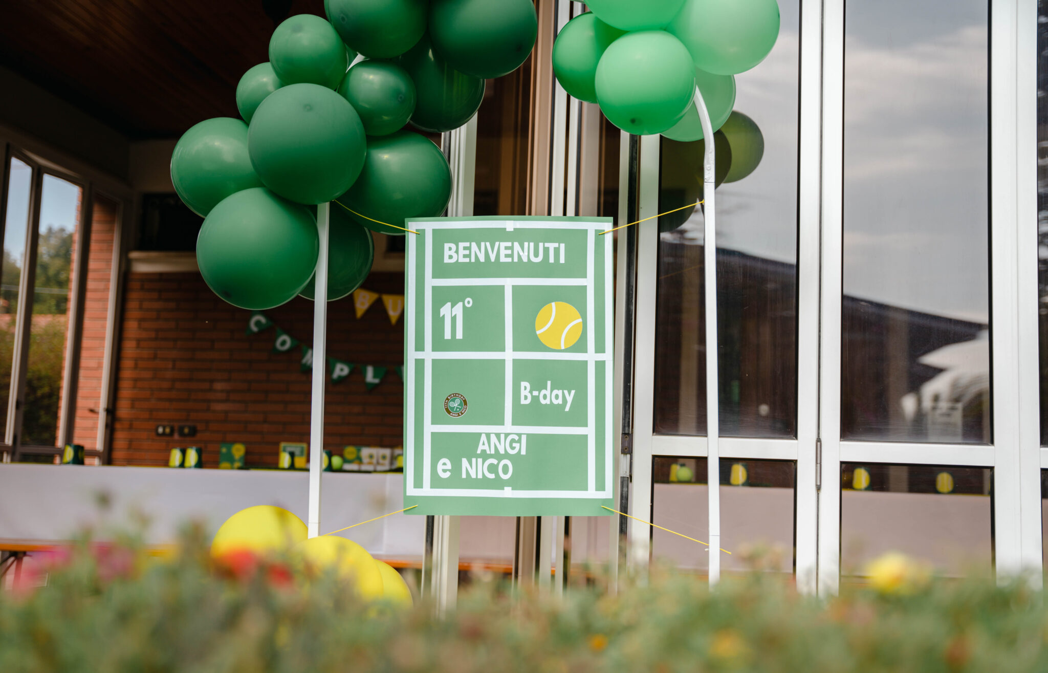 Tennis Birthday Party