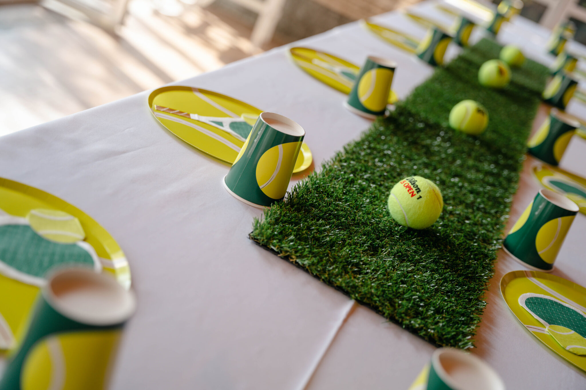 Tennis Birthday Party